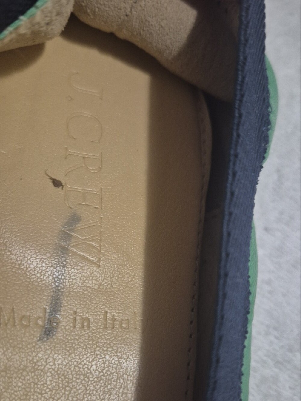 J. Crew Green and Black Ballet Flats - Picture 2 of 4